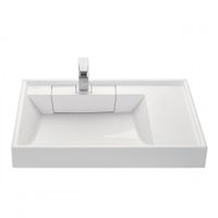 Раковина РЕЙН 80, белая 1A72113KRW010 — фото 1, Раковины