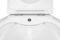 Унитаз подвесной Azario Grado 365х495х365 безободковый, с функцией биде, с быстросъемным сиденьем микролифт арт-AZ-046E-NR — фото 5, Подвесные унитазы