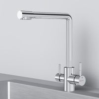 F85B05700 X-Joy S, смеситель для кухни с L-изливом с каналом для питьевой воды, хром — фото 6, Смесители для кухни