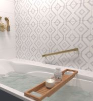 Поручень прямой Поручень Сунержа прямой d 28 мм / L 500 Матовая шампань арт-022-3012-0500 — фото 2, Поручни для ванной