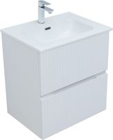 Тумба с раковиной Aquanet Джейн 60 цв.белый матовый (раковина Фортуна) 00332531 — фото 17, Тумбы с раковиной