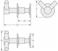 Вешалка Вешалка Сунержа Виват Золотой шёлк арт-32-2010-0005 — фото 2, Крючки для полотенец