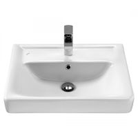 Раковина Onika Santek Тигода 60, встраиваемая, белая арт-1WH302082 — фото 4, Раковины встраиваемые сверху