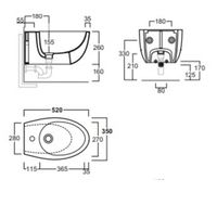 Товар: Биде SIMAS BORMIO подвесное с одним отверстием цвет белый BR19/F85 - фото 2 Биде SIMAS BORMIO подвесное с одним отверстием цвет белый BR19/F85 — фото 2, Биде подвесные