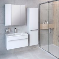 Тумба подвесная AXIOMA 80 /1 ящ/ AQUA DE MARCO 2080WGAXI/H — фото 7, Тумбы под раковину