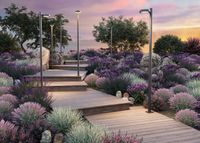 Парковый светильник Outdoor O472H-L50GF3K — фото 10, Уличное освещение