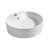 Раковина Azario 46,5х46,5х14 накладная, белая арт-AZ4104 — фото 3, Раковины накладные