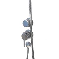 ДК Вельвет-К 90*90 А (6 мест+сифон D90) арт-Щ0000061852 — фото 1, Душевые кабины