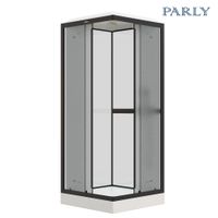 Ограждение VIVA90B N душевое Ceruttispa без поддона (90x90x195) — фото 209, Прямоугольные душевые уголки