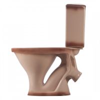 Унитаз-компакт "Вест" наклонный выпуск, с кнопочной арматурой и сиденьем, бежевый. SANTERI 1P2018S0700BF — фото 3, Напольные унитазы