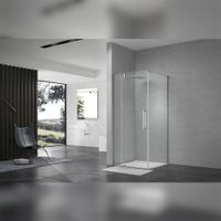 Душевой уголок Terminus Альба квадрат 90х90х220, хром 3EW90х90C — фото 1, Квадратные душевые уголки