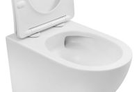 Товар: Унитаз ABBER Bequem AC1100TMW подвесной белый матовый, безободковый, смыв торнадо - фото 13 Унитаз ABBER Bequem AC1100TMW подвесной белый матовый, безободковый, смыв торнадо — фото 13, Подвесные унитазы