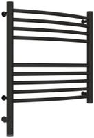 Полотенцесушитель электрический Сунержа Богема 3.0 выгнутая 500х500 МЭМ левый Тёмный титан муар арт-15-5802-5050 — фото 4, Электрические полотенцесушители