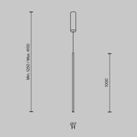 Подвесной светильник Maytoni MOD246PL-L24BK1 — фото 6, Подвесные светильники