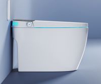 Унитаз EZIO Smart напольный с дистанционным управлением Ceruttispa CT11168 (680x400x470) — фото 3, Напольные унитазы