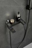 Смеситель для ванны с душем BELZ, оружейная сталь, арт-B60715-3 — фото 8, Смеситель для ванны