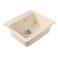 Мойка "Кардинал" 570, дюна СМс арт-29.030.D0570.402 — фото 1, Кухонные мойки