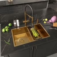 Смеситель Reflexion Lago RX9902GD для кухни с гибким изливом и подключением к фильтру, брашированное золото — фото 10, Смесители для кухни