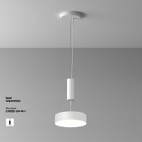 Товар: Потолочный светильник Technical C032CL-24W4K-RD-W - фото 5 Потолочный светильник Technical C032CL-24W4K-RD-W — фото 5, Подвесные светильники