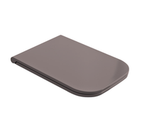 Сиденье с крышкой Scarabeo TEOREMA 2.0 с микролифтом цвет песочный матовый арт-8305/B 52 — фото 1, Сиденья для унитаза