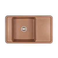 Мойка для кухни Беллис 87 870x510x250 мм, прямоуг., терракот 1A724832BS270 — фото 1, Кухонные мойки