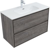 Тумба под раковину Aquanet Милан 100 дуб рошелье арт-00336375 — фото 4, Тумбы под раковину