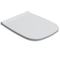 Сиденье с крышкой GLOBO GENESIS с микролифтом цвет белый арт-GN020BI — фото 1, Сиденья для унитаза