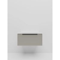 Тумба под раковину подвесная La Fenice SIMPLA FNC-01-SIM-C-80, бежевая — фото 3, Тумбы под раковину