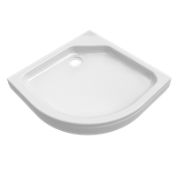 ПД22 Поддон ДК 1/4 круга, низкий 80х80 в комплекте арт-Щ0000038720 — фото 5, Душевые кабины