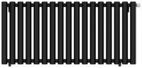 Отопительный радиатор Сунержа Кумир-0 EU50 правый 500х1170 17 секций Матовый чёрный арт-31-0351-5017 — фото 6, Радиаторы отопления
