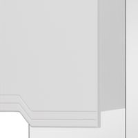 Зеркальный шкаф VIKTORIA 45 /левый/ AQUA DE MARCO 1045CVIC — фото 7, Зеркальные шкафы в ванную