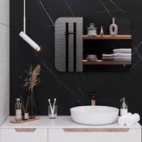 Зеркало с LED-подсветкой MILAN (50*70) /AQUA DE MARCO MIL50/70 — фото 7, Зеркала в ванную комнату