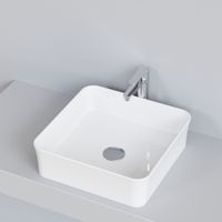 Раковина Ambassador Conrad (388*388*115) БЕЛАЯ арт-226T20002 — фото 6, Раковины накладные