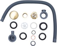 Слив-перелив для ванны Allen Brau Priority 5.31027-GB золото — фото 1, Сливы-переливы