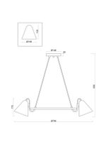 Люстра Freya арт-FR8001PL-07WG — фото 3, Люстры