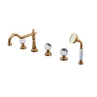 Смеситель Brilliance врезной для ванной, пять отверстий, арт-BRILLIANCE164.5PSM — фото 3, Смеситель для ванны