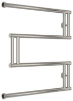 Полотенцесушитель водяной Сунержа High-Tech+ model "M" 600х600 Сатин арт-071-4050-6060 — фото 4, Водяные полотенцесушители