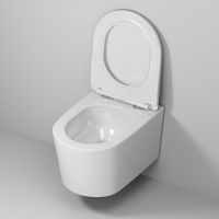 Товар: Унитаз подвесной Grossman (520х360х365) безободковый,смыв торнадо,белый с тонкой крышкой,микролифт,1 место арт-GR-4499SQ - фото 6 Унитаз подвесной Grossman (520х360х365) безободковый,смыв торнадо,белый с тонкой крышкой,микролифт,1 место арт-GR-4499SQ — фото 6, Подвесные унитазы