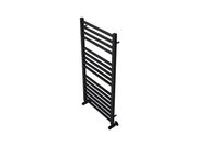 Полотенцесушитель водяной Aquatek (Акватек) Альтаир П16 500х1100 мм, черный муар, подключение нижнее/диагональное, сверхпрочная пищевая нержавеющая сталь AISI 304L, гарантия 10 лет AQ KK1611BL — фото 13, Водяные полотенцесушители