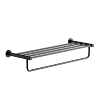 Полка SANCOS Base для полотенец, черный матовый, арт. SC9028MB — фото 1, Полки для полотенец