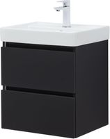 Тумба под раковину Aquanet Вега 2.0 50 черный арт-00337952 — фото 9, Тумбы под раковину