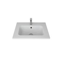 ЭЙФОРИЯ, 60 см, мебельный умывальник, керамический, Dreja арт-640344 — фото 1, Раковины подвесные