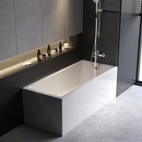 W93A-175-075W-A Gem Ванна акриловая 175х75 см — фото 2, Акриловые ванны