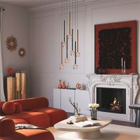 Подвесной светильник Maytoni арт-MOD383PL-L40BBS3K — фото 12, Подвесные светильники