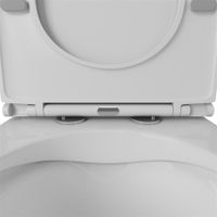 Бачок унитаза-компакта OWL Vind Cirkel-GL, двойной слив 3\6л, арматура WDI арт-OWLT190301/2 — фото 4, Напольные унитазы