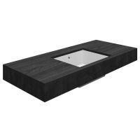 Раковина Scarabeo TEOREMA 2.0 встраиваемая снизу с переливом без отверстий цвет белый арт-5134 — фото 1, Раковины встраиваемые снизу