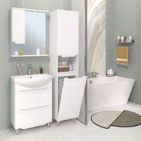 Тумба напольная VIKTORIA 60 /2ящ// AQUA DE MARCO 2060CVIC/EL/2Y — фото 10, Тумбы под раковину