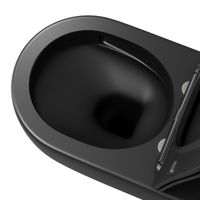 Товар: Унитаз подвесной Grossman (520х360х320) безободковый,смыв торнадо,черный матовый с тонкой крышкой,микролифт,1 место арт-GR-4457BMSQ - фото 3 Унитаз подвесной Grossman (520х360х320) безободковый,смыв торнадо,черный матовый с тонкой крышкой,микролифт,1 место арт-GR-4457BMSQ — фото 3, Подвесные унитазы