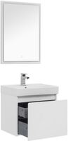 Мебель для ванной Aquanet Nova Lite 60 белый (1 ящик) арт-00242922 — фото 5, Комплекты мебели для ванной