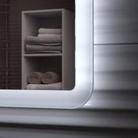 Зеркало с подсветкой VIGO Wing Classic 500 арт-080 — фото 4, Зеркала в ванную комнату